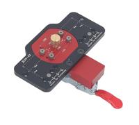 Goshyda Charnière Perçage Gabarit Guide 35mm Alliage D'Aluminium pour Porte | Cadran réglable pour des décalages de 3 mm et 6 mm, Compact et léger pour la portabilité, Comprend une fraise à aléser de