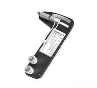 Goshyda Jauge de Tension de Gréement de Voilier, Compteur de Tension de Câble Métallique en Alliage d'aluminium pour Câbles de 2,5 Mm, 3 Mm et 4, 360 Kg - Jauge de Force Mains Libres de Haute