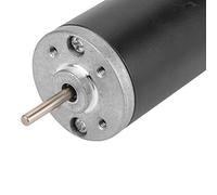 Goshyda Moteur à Courant Continu Magnétique Permanent, Moteur à Balais 31ZY avec Couple élevé 24 V 3 500 Tr/min, Réversible CW/CCW pour l'automatisation, le Bricolage, les Loisirs, le Cuivre Pur