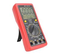 Goshyda Multimètre Numérique, Testeur de Tension Anti-brûlure avec Manchon Absorbant les Chocs, écran LCD HD rétroéclairé, Prises de Test Isolées, 2000 V 200 MA 20 MΩ