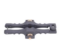 Goshyda Outil de Dénudage de Câbles à Fibre Optique, Coupe-câble blindé Réglable avec Contrôle de Profondeur de Précision, Dénudeur Longitudinal pour Câbles de 10 à 25 Mm, Alliage d'aluminium,
