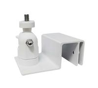 Goshyda Support de Gouttière pour Mini Parabole, Kit de Montage de Mini Parabole avec Support d'angle Réglable, Satellite en Alliage d'aluminium pour Gouttière, Acier allié Résistant à l'érosion,