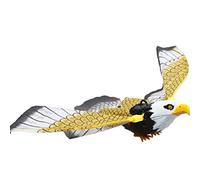 Goshyda Suspendu Répulsif Lumineux pour Oiseaux avec Musique Effaroucheur d'oiseaux Volants, Les Faucons Peuvent Chasser Les comme Jouets., Il Peut être utilisé pour Chasser Les et (Courant