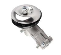 Goshyda Tête d'engrenage de Débroussailleuse de 28 Mm, Remplacement de la Boîte de Vitesses de Tondeuse à Gazon, Alliage d'aluminium et Acier, Accessoire Antirouille et Anticorrosion