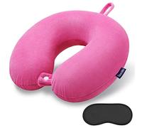 Gosider Oreiller de Voyage en Mousse à mémoire de Forme Confortable en Forme de U Soutien du Cou et de la tête Oreiller Cervical Portable adapté aux Avions, Trains, Voitures autonomes