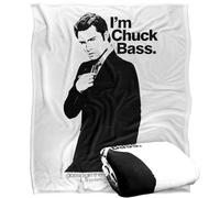 Gossip Girl Im Chuck Bass Plaid ultra doux au toucher soyeux - 152 x 127 cm