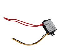GOTOTOP Convertisseur AC vers DC 12 V Module d'alimentation IP67 Entrée 10 à 28 V Sortie 1 A à 5 A avec Protection Contre Les Courts-Circuits Surtensions pour Pompe de Ventilateur de Routeur de (5A)