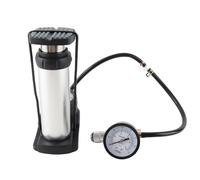 GOTOTOP Double Baromètre pour Refroidisseur d'Eau d'ordinateur, Manomètre ABS, Testeur de Fuite de Pression 'air pour Systèmes de Refroidissement par Eau PC, Contrôle Précis des Fuites, Outil