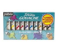 Pebeo Gouache Studio 10 Tubes 20 Ml