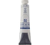 Gouache - Extra-fine - Blanc - 100 - Finition mate - Talens - Tube de 20ml