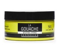 Gouache - Extra-fine - Jaune citron - 501 - Sennelier - Pot de 100ml - Beaux-arts