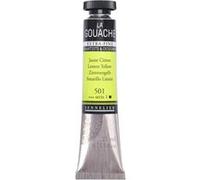 Gouache - Extra-fine - Jaune citron - 501 - Tube de 21ml - Sennelier