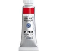 Gouache - Extra-fine - Rouge vermillon - 395 - Lefranc Bourgeois - Linel - 14ml