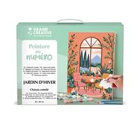 Gouache Graine Créative Peinture au numéro Jardin d'hiver 30 x 40 cm