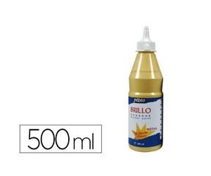 Gouache liquide pébéo brillo prête à l'emploi opaque onctueuse brillance exceptionnelle coloris or flacon 500ml