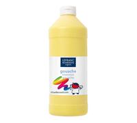 Gouache liquide Tempera jaune primaire 1l Lefra…
