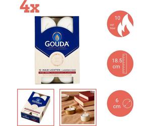Gouda Maxi - 12 pièces/boîte - carton - lot de 4 - 48 pièces