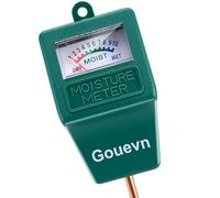 Gouevn Humidimètre du sol, hygromètre pour plantes d'intérieur et d'extérieur, capteur d'humidité du sol, kit de test d'eau pour plantes, jardin, ferme, pelouse (pas besoin de batterie)