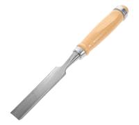 Gouge à Sculpter le Bois 18mm, Ciseaux à Bois Professionnel Courbe | Acier Haute Teneur en Carbone, Manche en Bois, Lame Polie, pour Relief, Tournage, Rainures et Bords