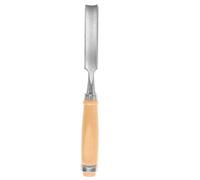 Gouge à Sculpter Manuelle 18mm en Bois, Acier Haute Teneur | Manche Courbé, Contrôle Précis pour Détails Fins, Finition Polie, Usage Menuiserie et Bols