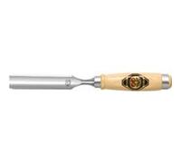 Kirschen Gouge n° 1431 18 mm – 2 viroles acier – manche en hêtre blanc