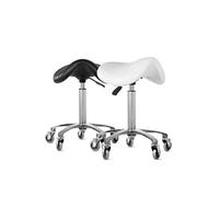 Gouiran Signature - Tabouret FARO selle de cheval avec couture - Noir