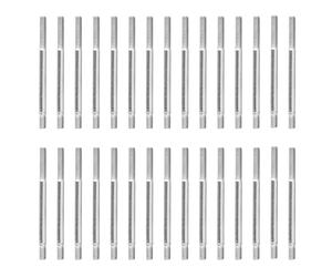 Goujon fileté à Double extrémité, 30 pièces, en acier au carbone M6, pour moteur générateur d'essence (Mch*95)