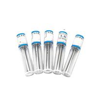 Goujons cylindriques métalliques pour étagères, Jauge à broche cylindrique en acier trempé de précision, étape de 0.1 à 20.0mm, jauge à prise lisse de 0.01mm(15.0-17.99mm 1pc)