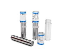 Goujons cylindriques métalliques pour étagères, Jeu de jauges à broches en acier de précision, 0.5-5.99mm, 6-9.99mm, pas de 0.01mm, 10 pièces, jauge cylindrique(6-9.99mm 10pcs)