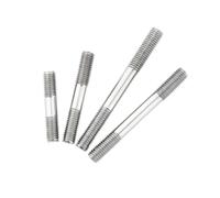 Goujons double-tête inox316 métrique M6-M16 tige filetée | Fixateurs industriels anticorrosion, robustes for équipements mécaniques(M8x70mm-3pcs)