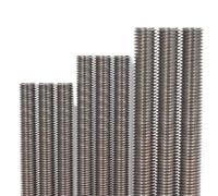 Goujons entièrement filetés, Tige filetée à filetage complet en acier inoxydable 304, plusieurs tailles(10pcs,M24x500mm)