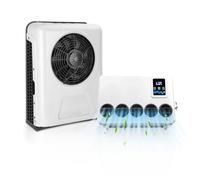 Gouku Climatiseur électrique universel 12 V CC 10500 BTU pour semi-camions, camping-cars, grues, tracteurs, SUV