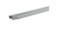 Goulotte de câblage horizontale 30mmx80mm,avec couvercle,L600mm - HAGER UC913