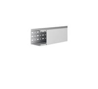 Goulotte de câblage sans halogène en PC-ABS beha-set l 100mm x p 100mm gris clai (HA7100100)