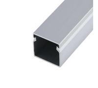Goulotte de câble de boîte carrée d'alliage d'aluminium, câble de Couverture de Cordon de Fil Bien rangé for Le Bureau à la Maison de câble de TV(50MM*50MM)