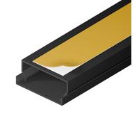Goulotte électrique - EDO Solutions - EDO777765 - 40x16 mm - Adhésive - Anthracite foncé
