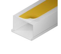 Goulotte électrique - EDO Solutions Technic - EDO777759 - Blanc - 2m - PVC