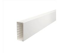 Goulotte murale et de plafond OBO, perforations au sol, 60 x 150 mm, polychlorure de vinyle, blanc pur RAL, rouleau de 2 m, 1 pièce.