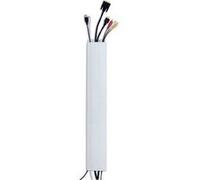 Goulotte passe-câbles 110cm blanc Erard 007978 Noir G
