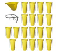 Goulottes à gravats - kit complet - longueur 20 mètres - LOT20GDE