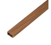 Goulottes de Dissimulation de câbles Boîte carrée Auto-adhésive de PVC de goulotte de câble for des Tailles Multiples du Plancher et du Mur 1M