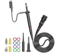 Goupchn Sonde d'oscilloscope haute tension P4250 100:1 2 KV 250 MHz Pince crocodile BNC avec kit d'accessoires
