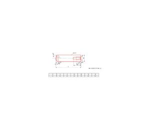 GOUPCYLTAR8X60 Goupille cylindrique taraudée DIN 7979 8 x 60 mm boîte 25