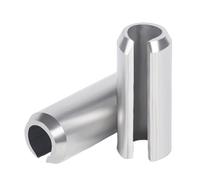 Goupille à rouleau fendue, Goupilles fendues M6 a inoxydable 304 à ressort, plusieurs options de paquet(M6x50mm-20pcs)
