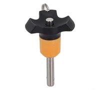 Goupille à serrage rapide Boulon sphérique autobloquant avec poignée à bouton poussoir PA6 pour le travail des métaux Fixation Réglage Diamètre 6 mm/8 mm (6mm-VCN120-6-20)
