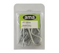 Goupille Beta - Non spécifié - Modèle ø 4 - Lot de 10 pièces - Longueur 76 mm - Largeur 18 mm