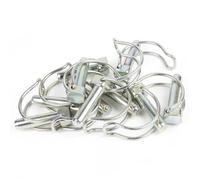 Goupille clips type fraise Ø 10 mm x 40 mm par 10