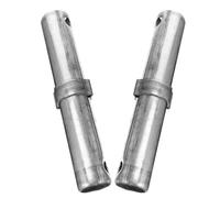 Goupille de Couplage D'échafaudage 2pcs Galvanisée Argenté