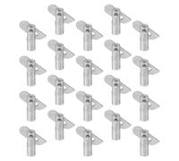 Goupille de Verrouillage D’échafaudage 20 Pièces | Structure Ouverte Amovible, Mécanisme de Précision Solide, pour Joints et Supports Lors des Travaux Extérieurs