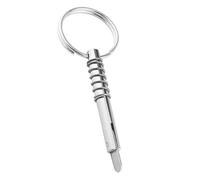 Goupille de verrouillage pour matériel de bateau avec, 6.3x42mm | Section à ressort exposée et languettes de verrouillage rétractables, acier inoxydable 316 poli, pour quincaillerie